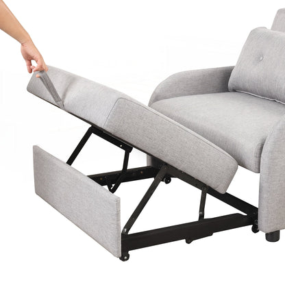 Pull Out Sofa Sleeper 3 in 1 with 2 Wing Table