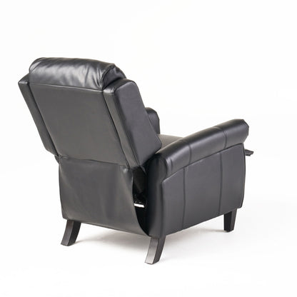 Roomfitters Ultimate Comfort PU Leather Pushback Recliner, Luxurious Recliner Chair for Living Room or Bedroom