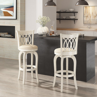 Rovinj Scroll Back Swivel Bar Stool