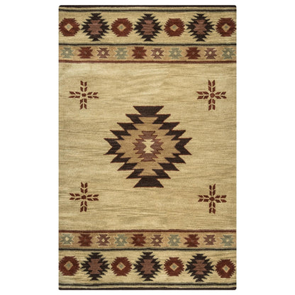Alora Decor Ryder Southwestern Hand-tufted Wool Rug