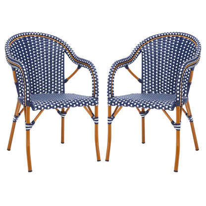 SAFAVIEH Doreth Arm Chair (Set of 2) - 23Wx36Dx25H