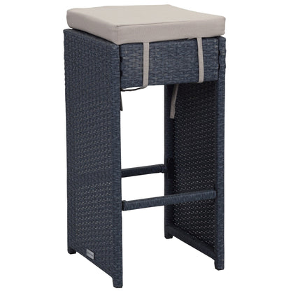 SAFAVIEH Outdoor Euda Bar Set (7-Piece) - 29Wx59Dx42H