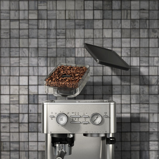 KitchenAid Semi Automatic Espresso Machine with Burr Grinder, KES6551