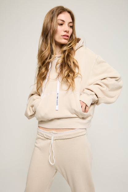 ATF All Time Favorite Cropped Hoodie