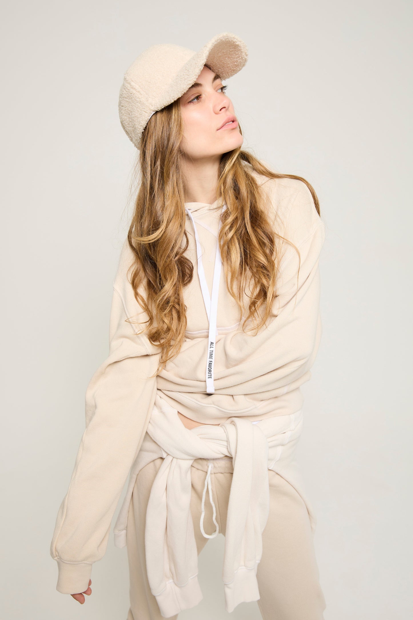 ATF All Time Favorite Cropped Hoodie