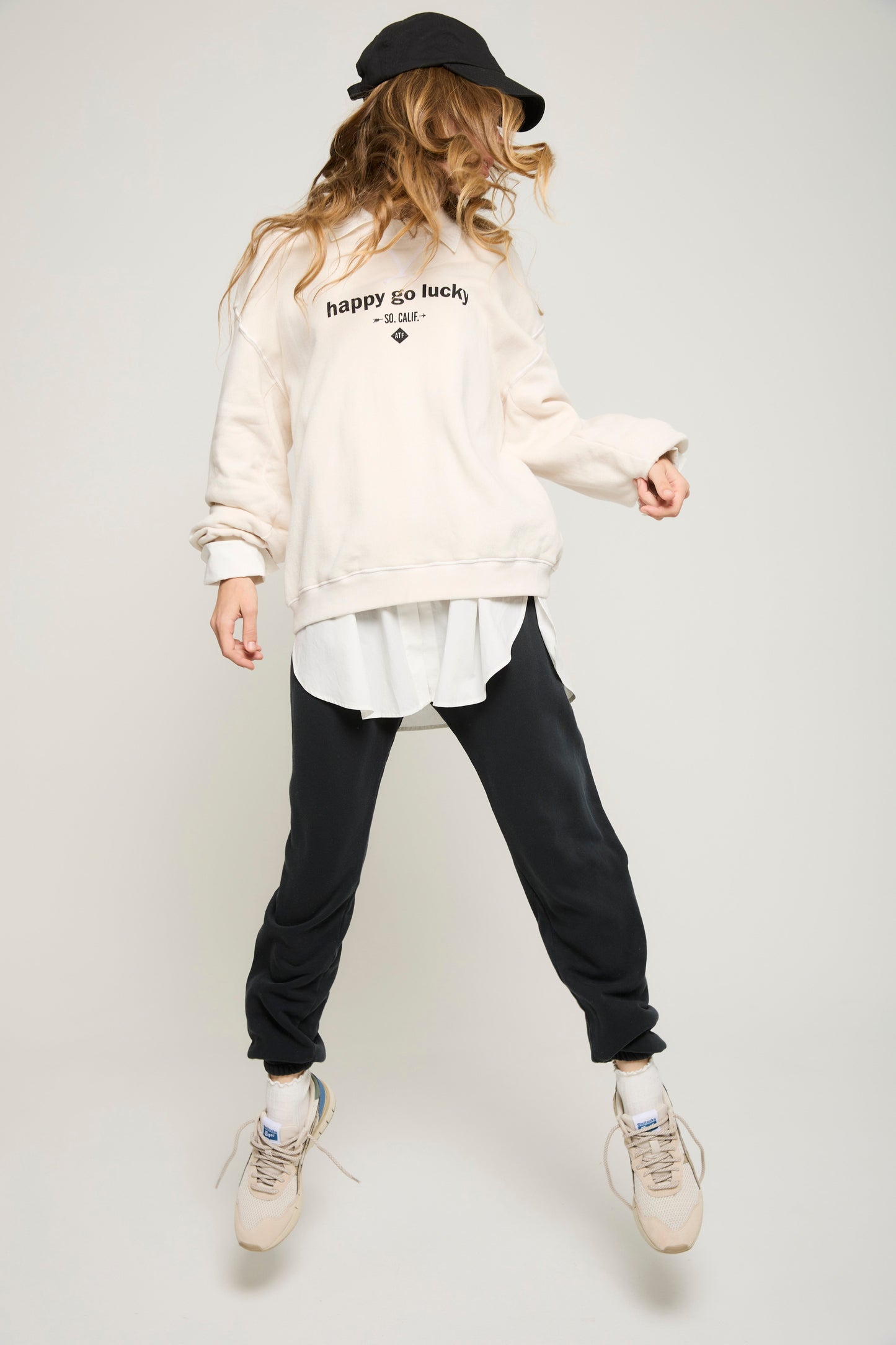 ATF Happy Go Lucky Boyfriend Sweatshirt