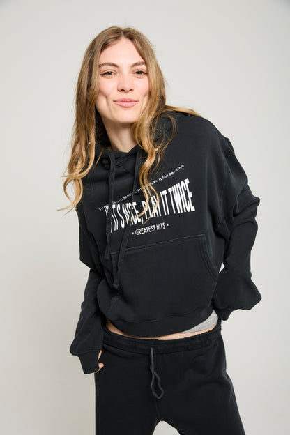 ATF Play It Twice Cropped Hoodie