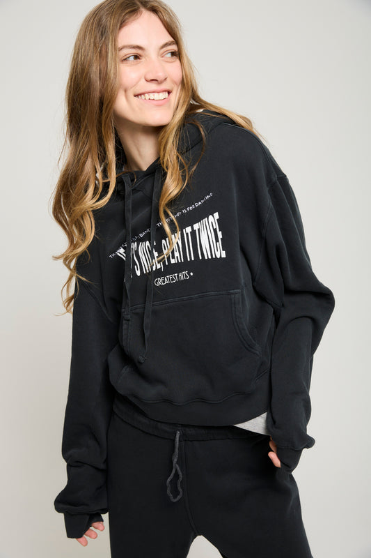 ATF Play It Twice Cropped Hoodie