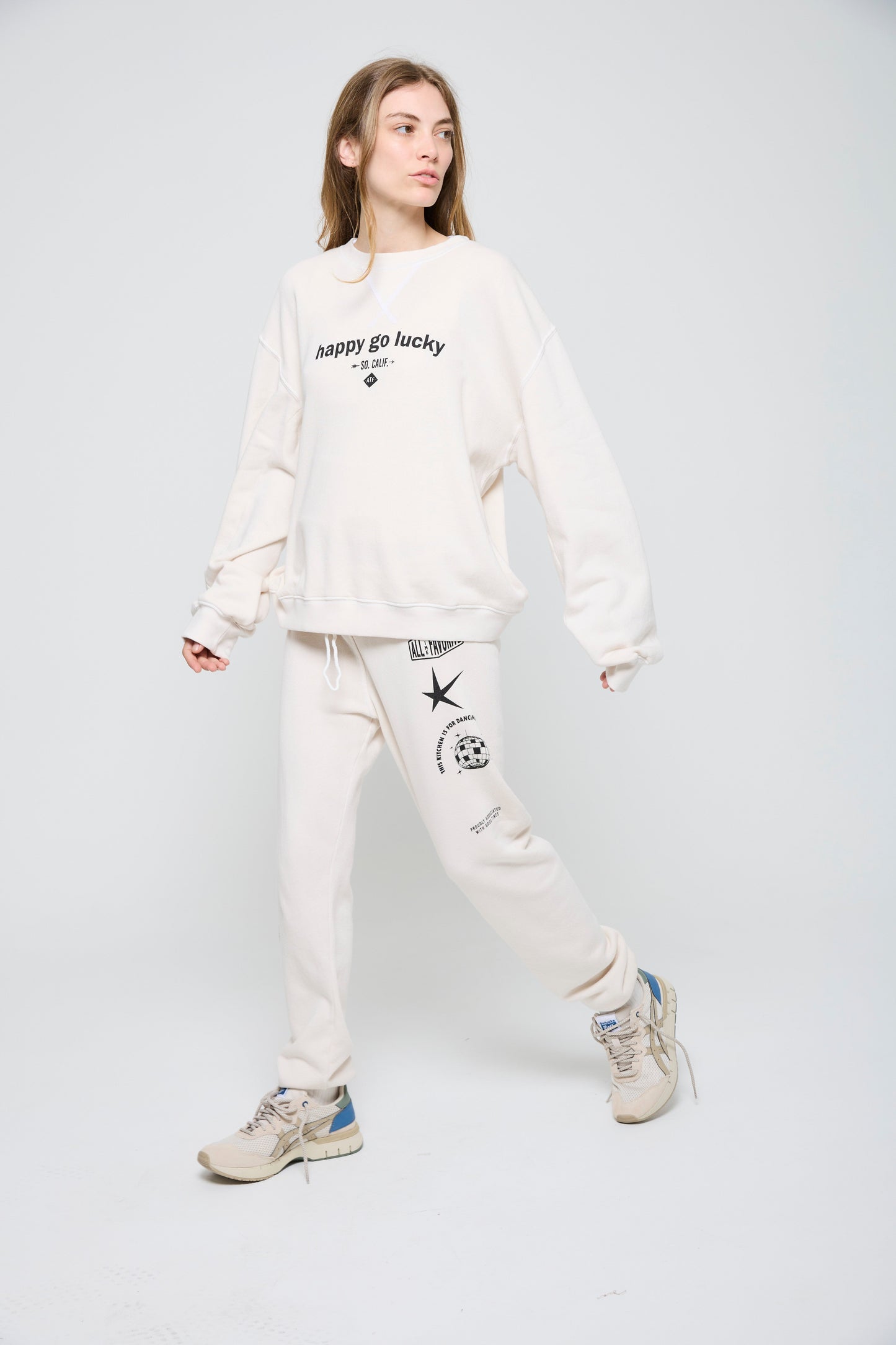 ATF Happy Go Lucky Boyfriend Sweatshirt