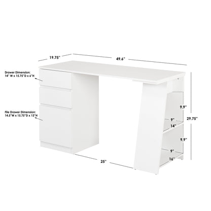 Simple Living Como Modern Writing Desk