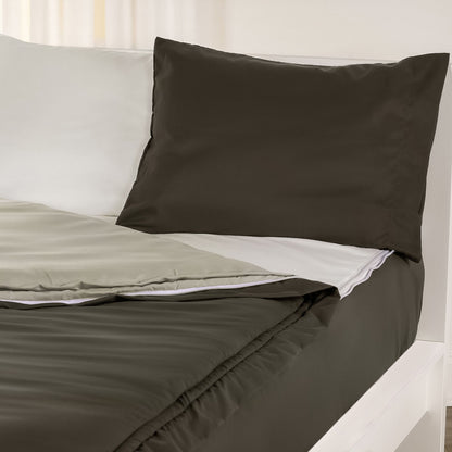 Siscovers Pewter Bunkie Deluxe Zipper Bedding Set