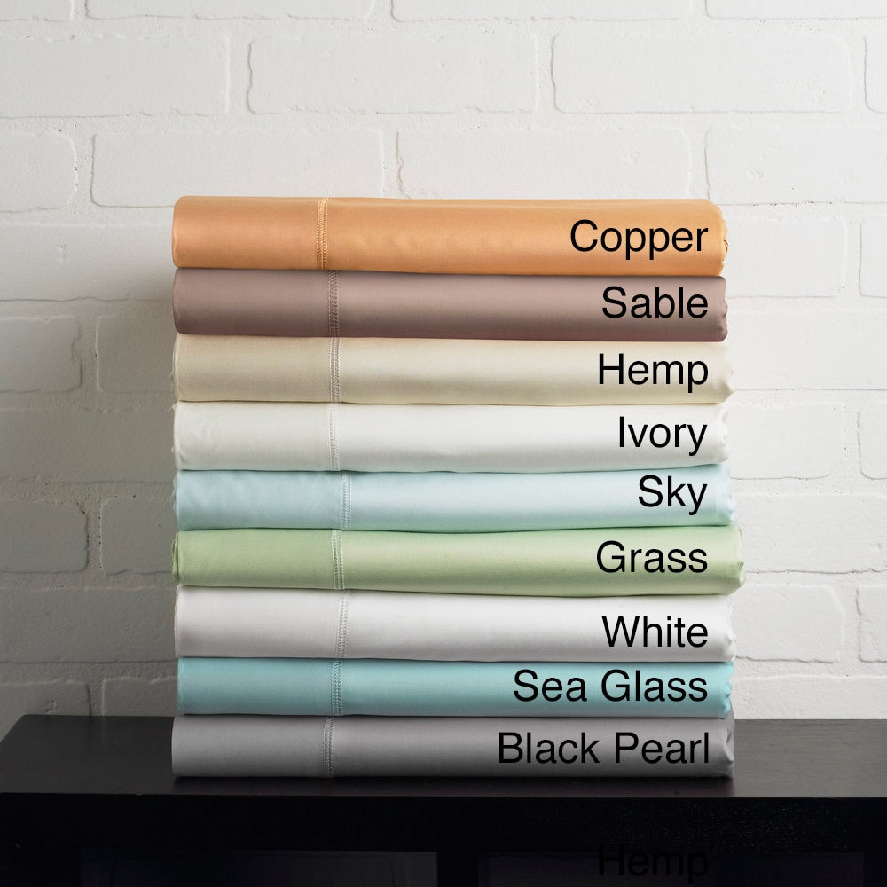 Solid Colored Rayon from Bamboo Breathable Deep Pocket Bed Sheet Set