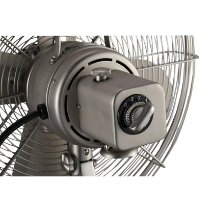 Star Fans Star Tripod 16-inch Stand Fan with Wooden Legs