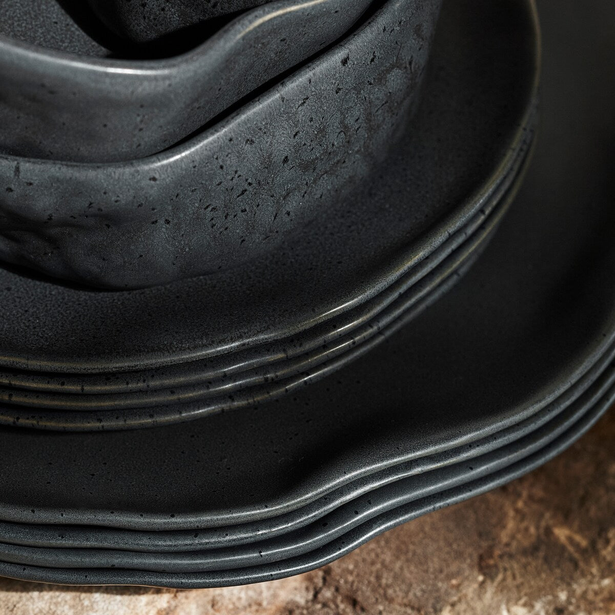 Stone by Mercer Project ATIK Stoneware Dinnerware Set