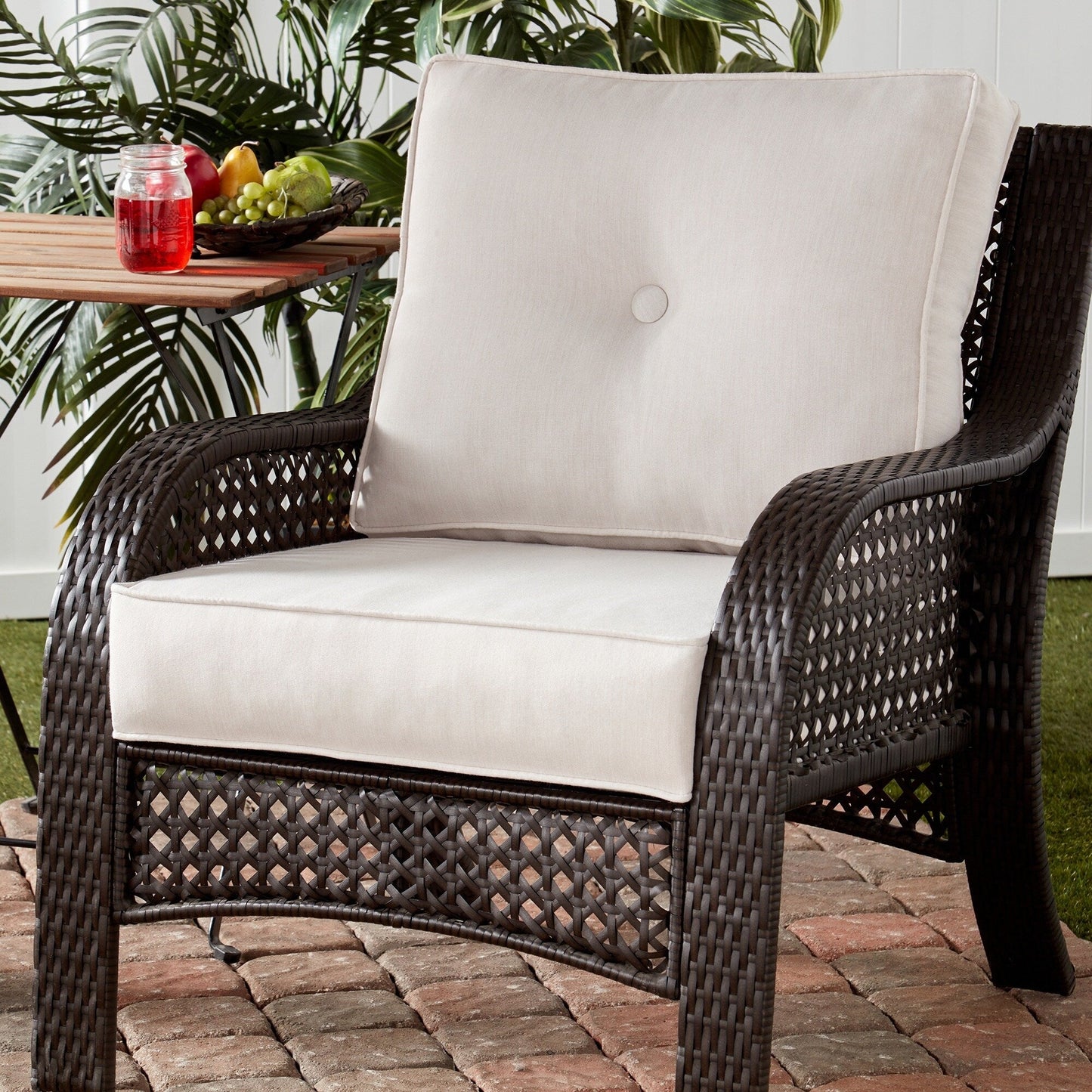 Sunbrella 2-Piece Premium Deep Seat Outdoor Cushion Set