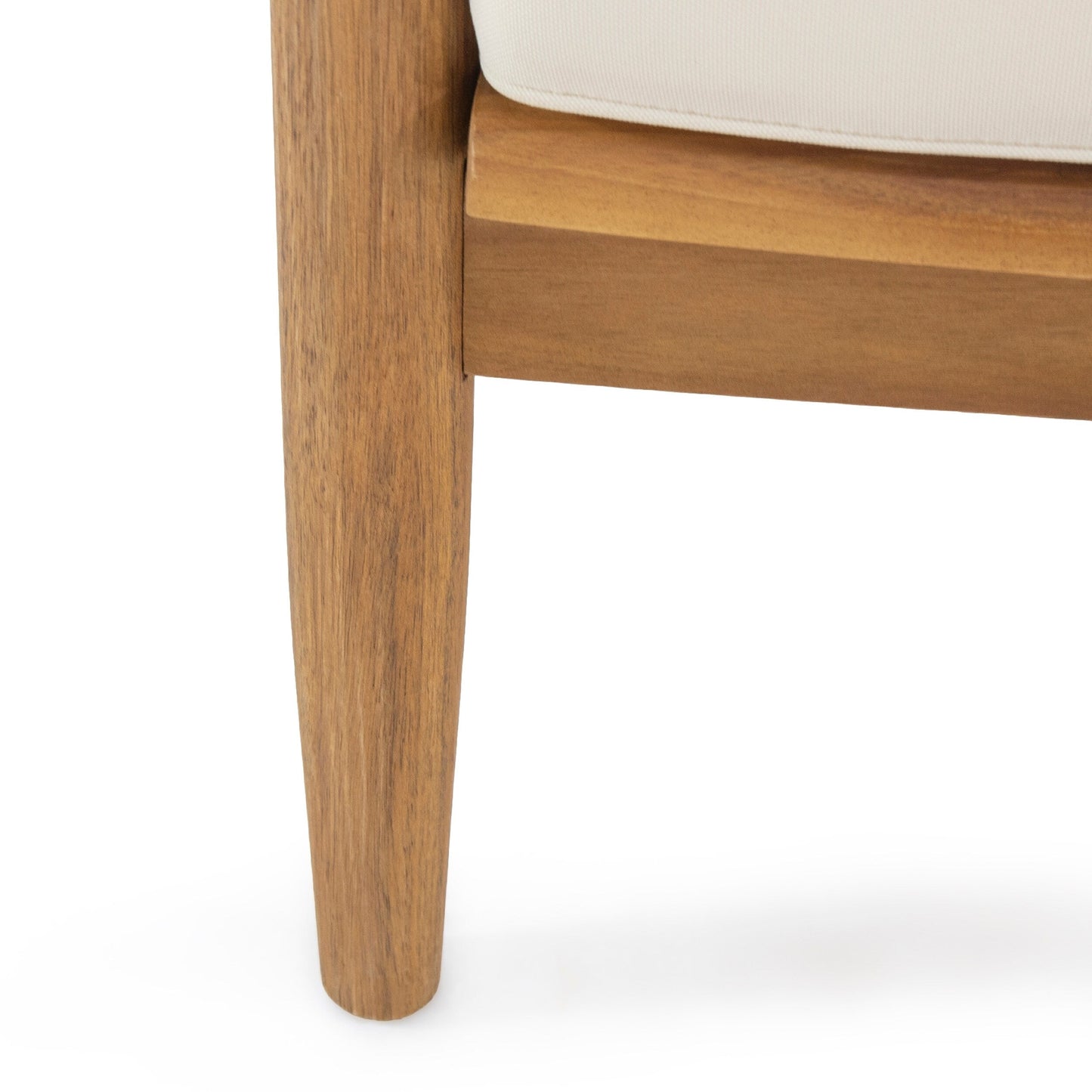 Willowbrook Outdoor Acacia Wood 4 Seater Chat Set by Christopher Knight Home