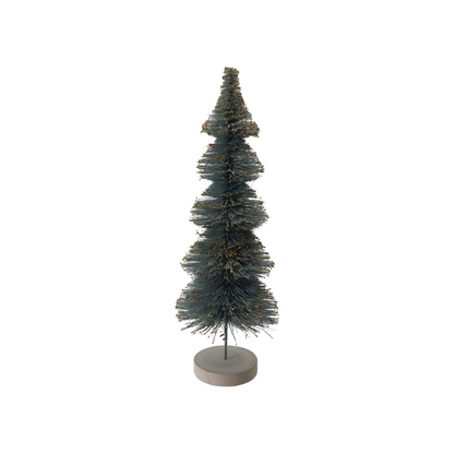 Tapered Bottle Brush Tree - wood