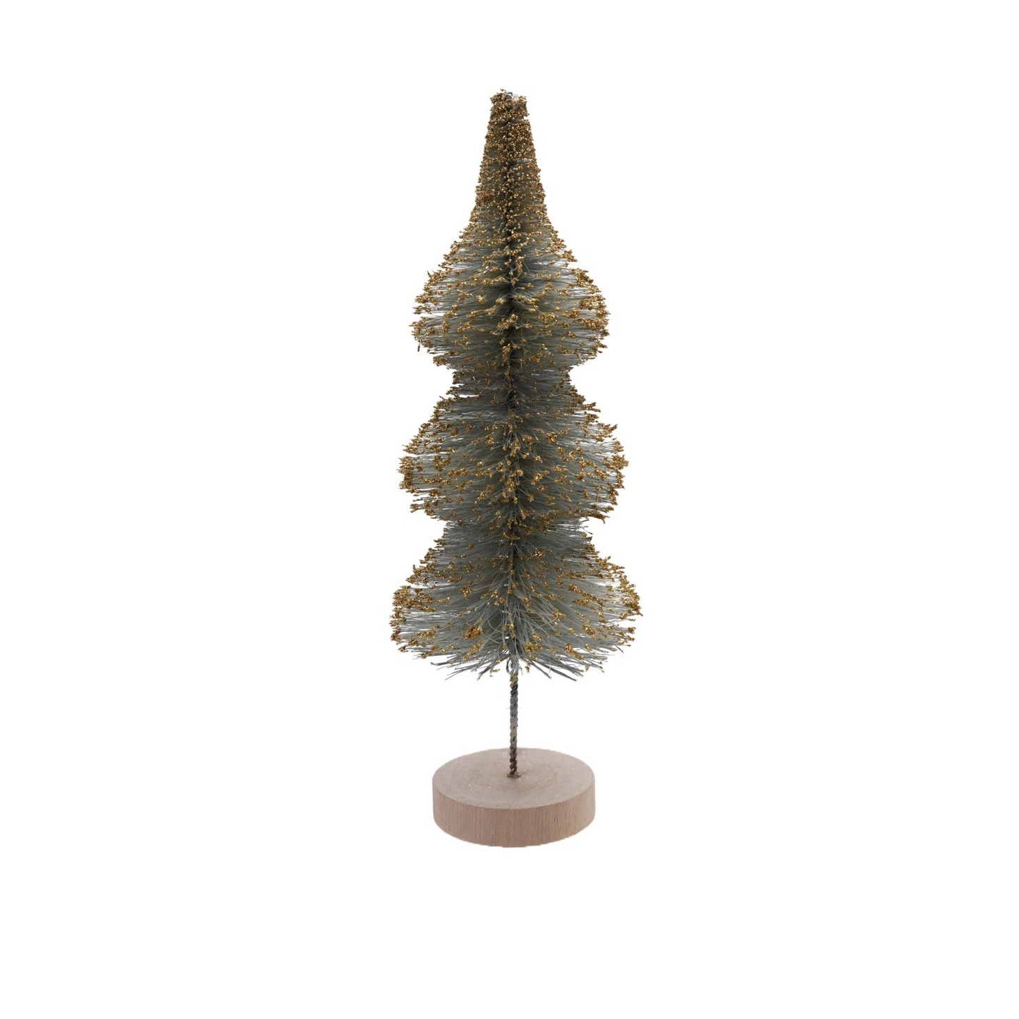 Tapered Bottle Brush Tree - wood