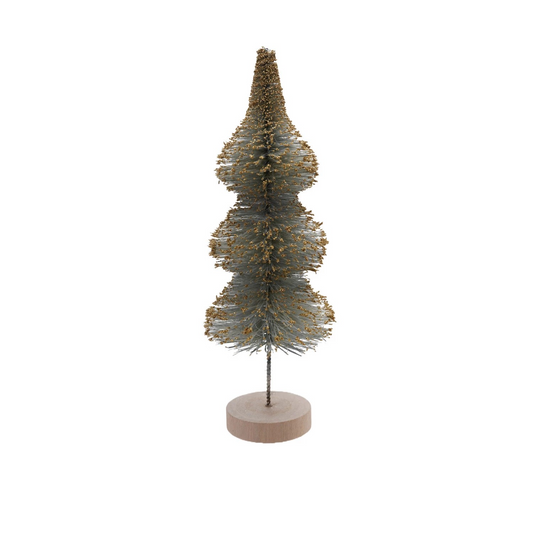 Tapered Bottle Brush Tree - wood