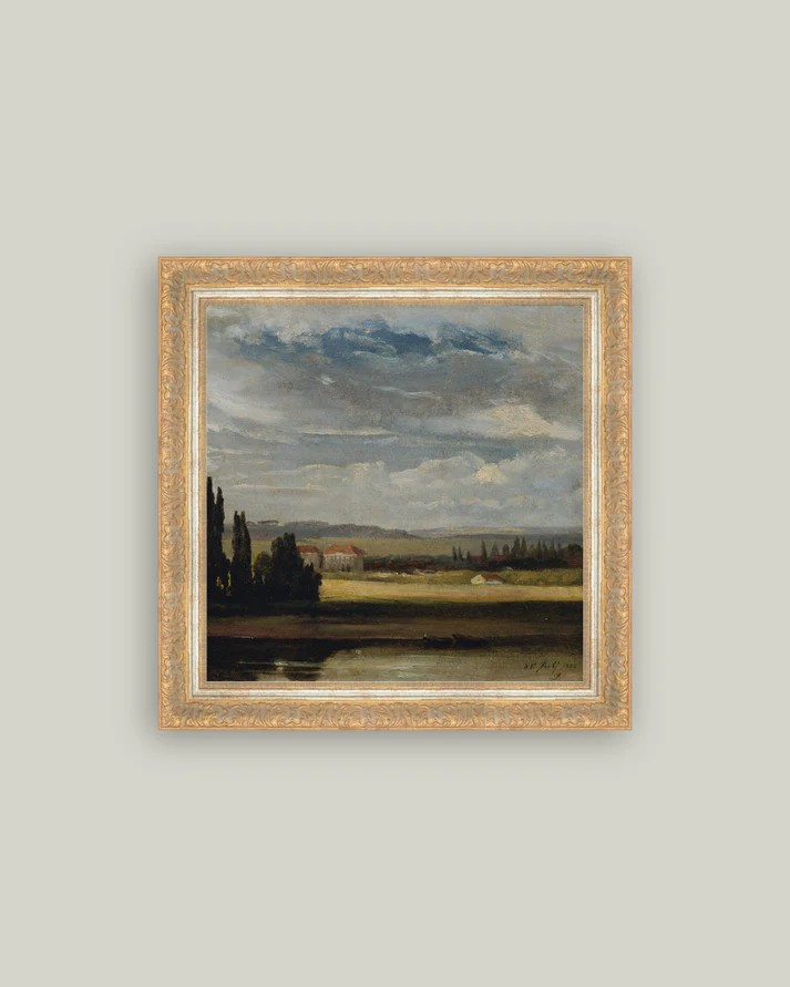Framed Print of Country Mansion