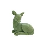 Green Flocked Deer