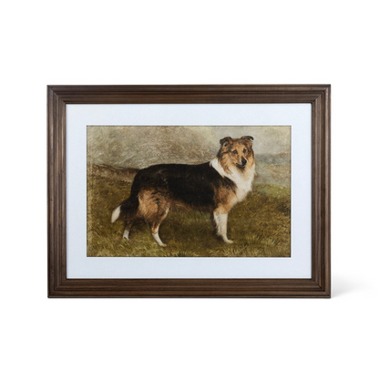 Heritage Hounds Framed Wall Art - wood
