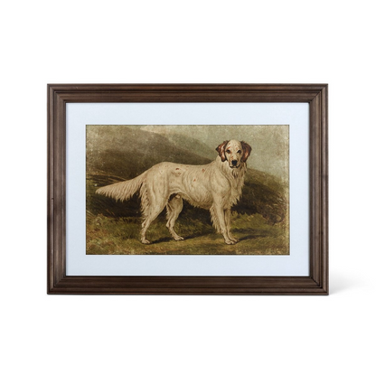 Heritage Hounds Framed Wall Art - wood
