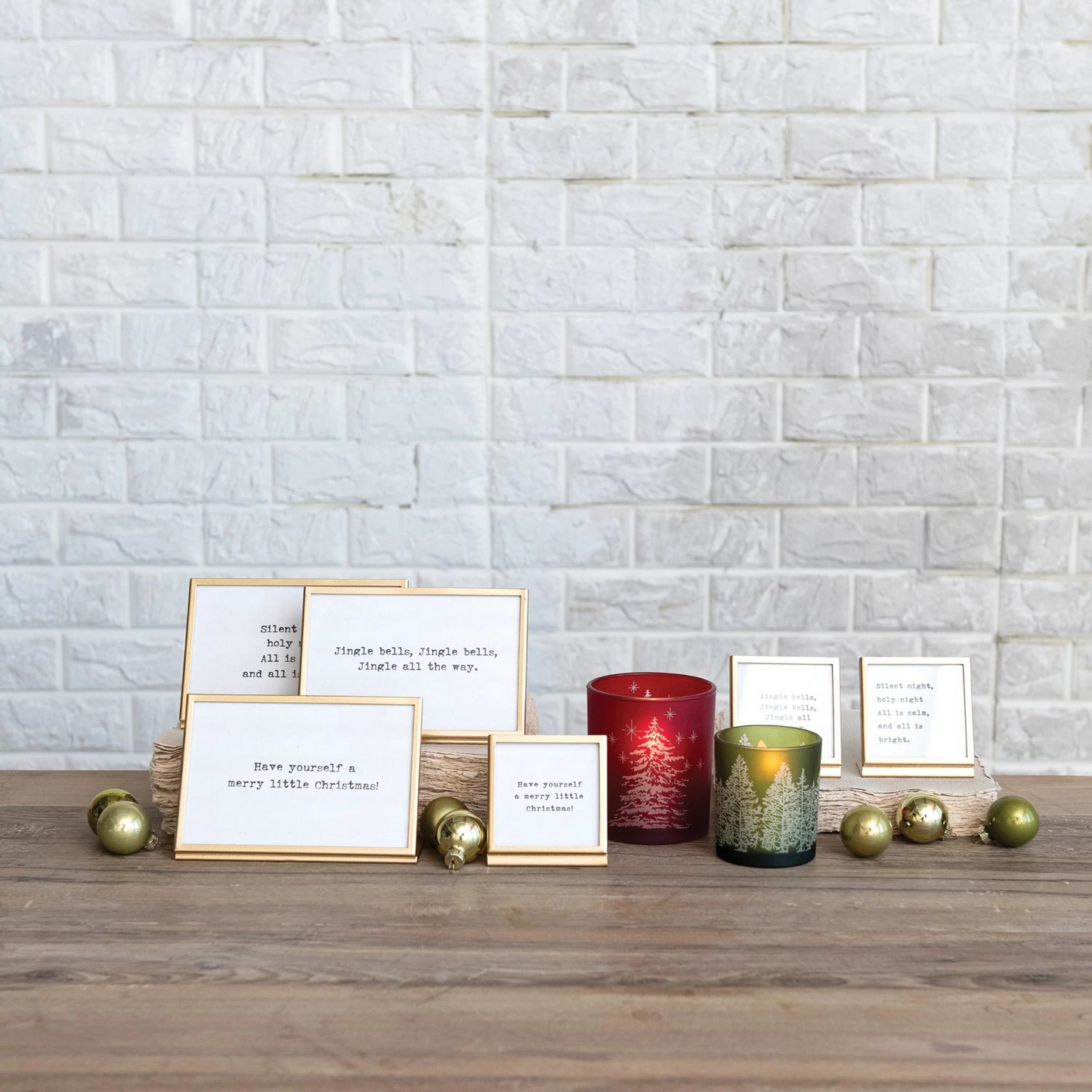 Holiday Easel Frame - metal