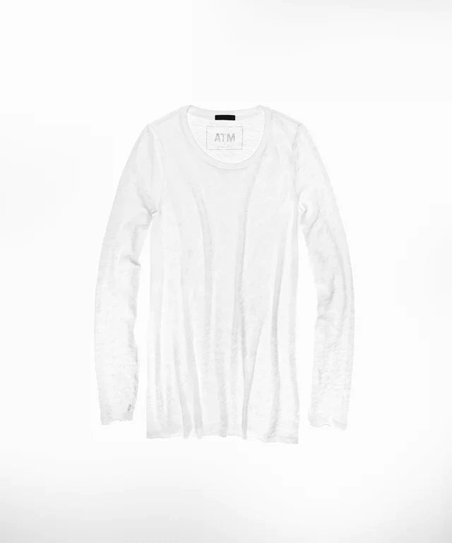 ATM Long Sleeve Crew Tee