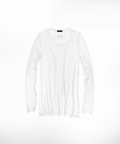ATM Long Sleeve Crew Tee