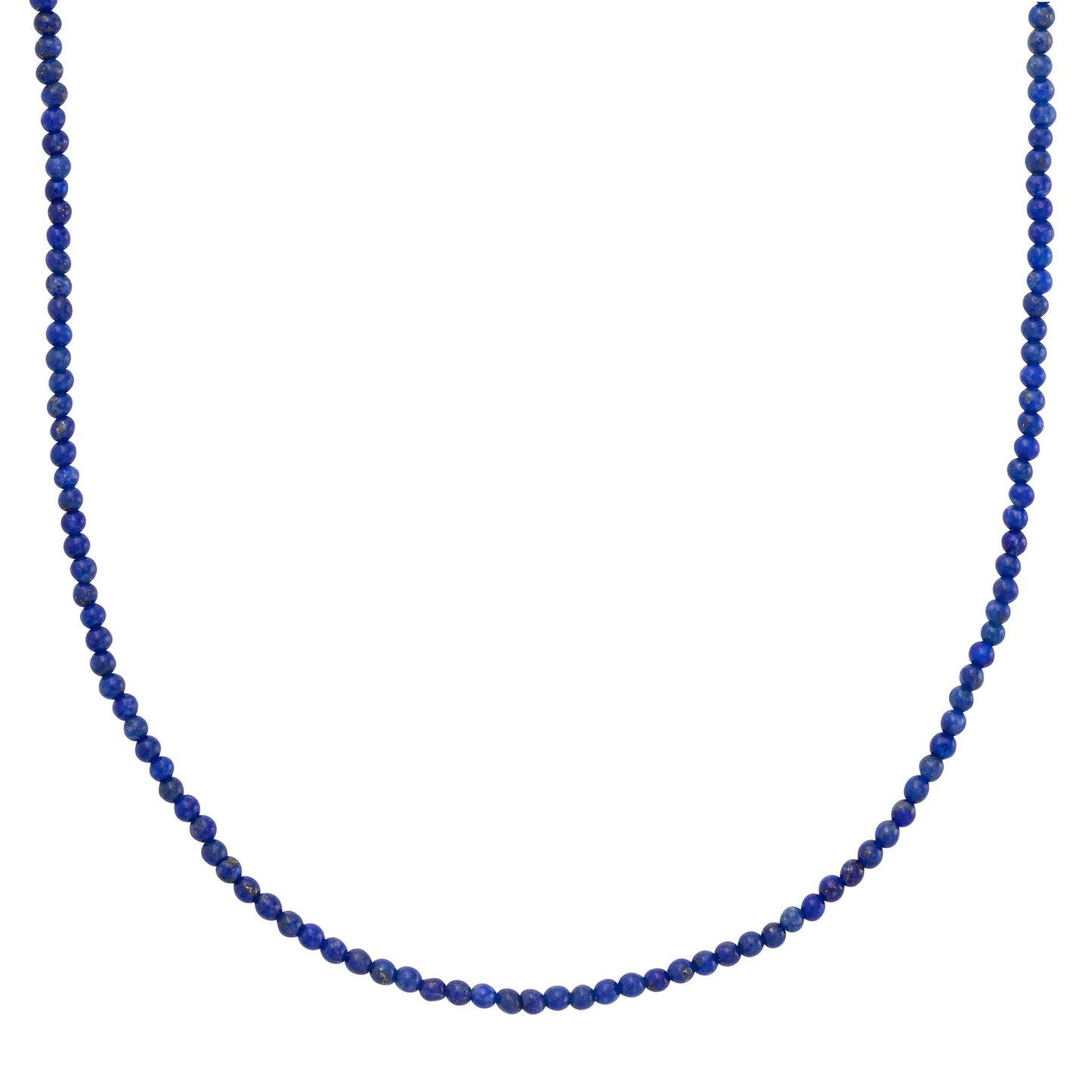 Zofia Day Petite Lapis Bead Necklace