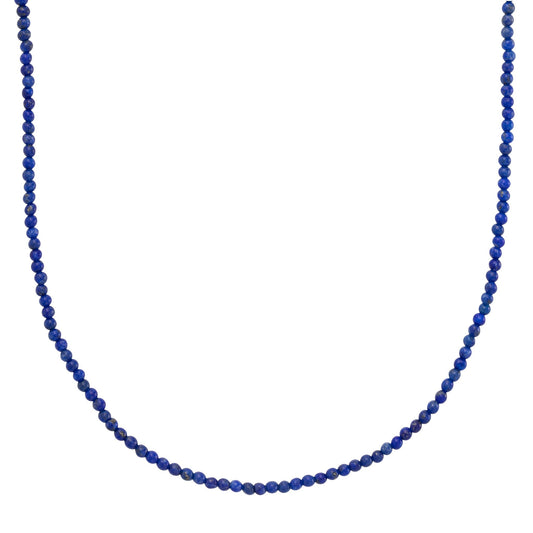 Zofia Day Petite Lapis Bead Necklace