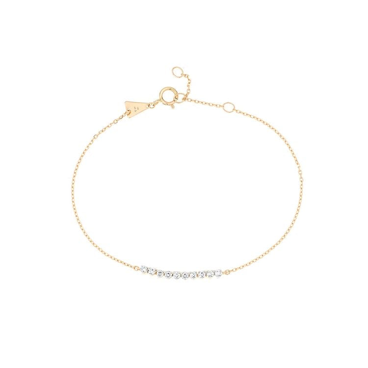 Adina Reyter Diamond Rounds Chain Bracelet