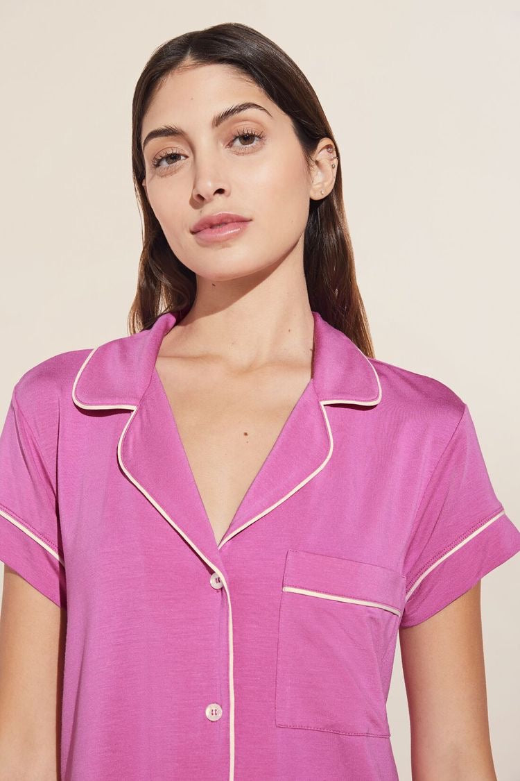 Eberjey Gisele Crop PJ Set