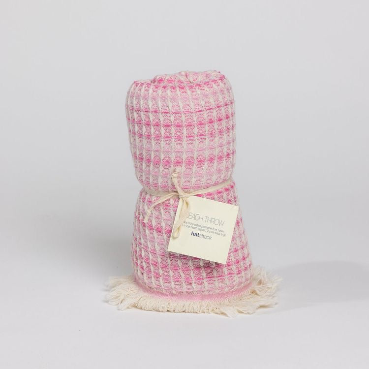 Hat Attack Waffle Beach Throw