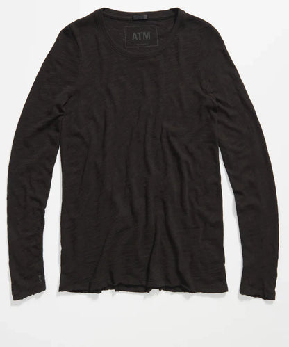 ATM Long Sleeve Crew Tee