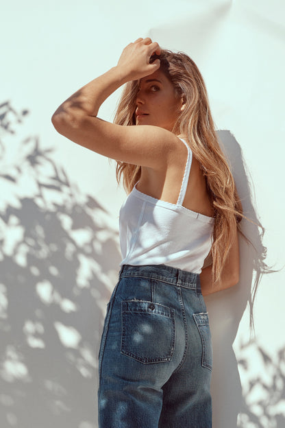 AMO Scallop Knit Cami
