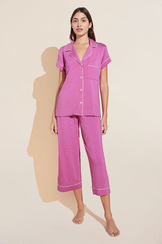 Eberjey Gisele Crop PJ Set