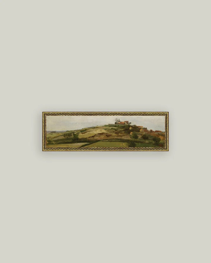 Framed Print of View of Lormes