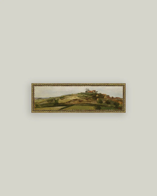 Framed Print of View of Lormes