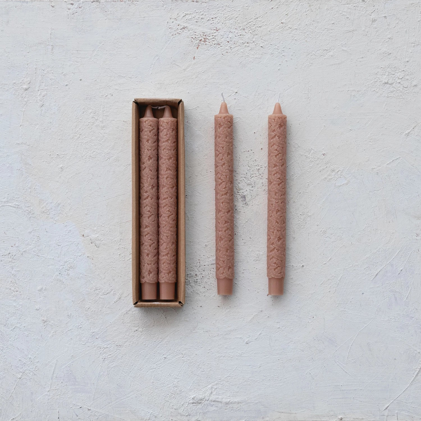 Maple Leaf Tapers - pine wood