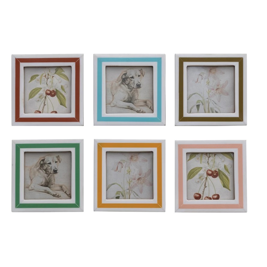 Mini Striped Picture Frame