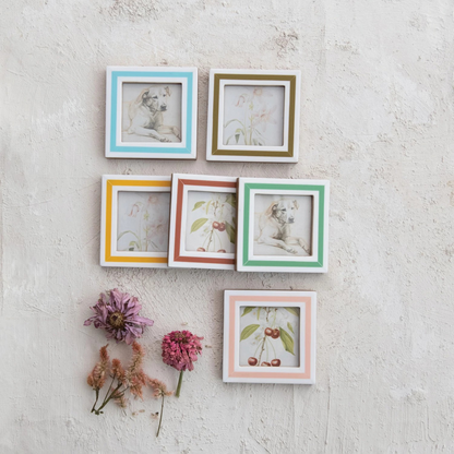 Mini Striped Picture Frame