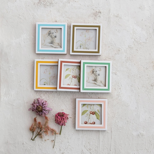 Mini Striped Picture Frame