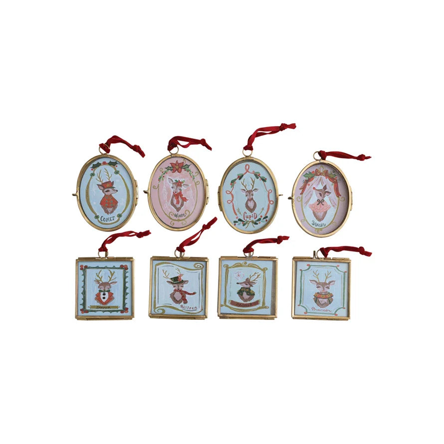 Brass Picture Frame Ornament - metal