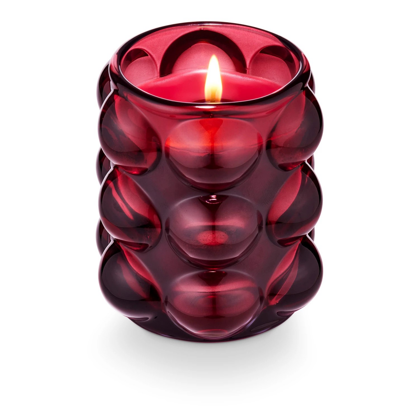 Pomme Rouge Glacé Glass Candle