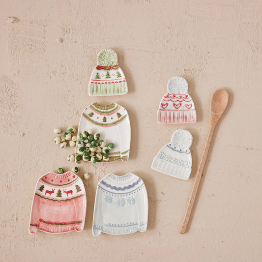 Sweater Weather Dish - stoneware