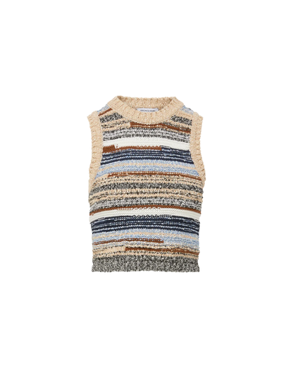 Veronica Beard Cropped Jerrel Knit Tank